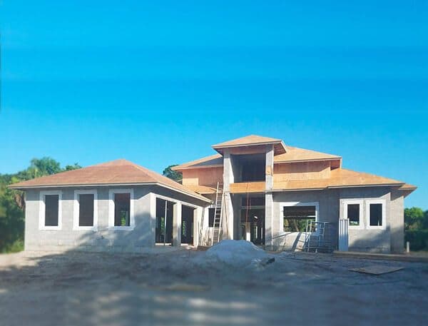 Newly-constructed home